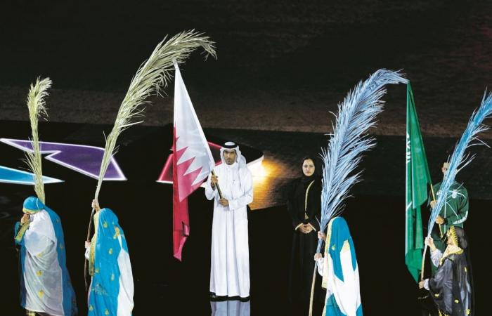 دورة الألعاب الخليجية| الشيخ خليفة بن خالد: فخورون بتفوق أبطال وبطلات الأدعم