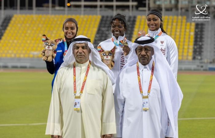 قطر تحرز 14 ميدالية ملونة في منافسات ألعاب القوى بدورة الألعاب الخليجية "الدوحة 2026"