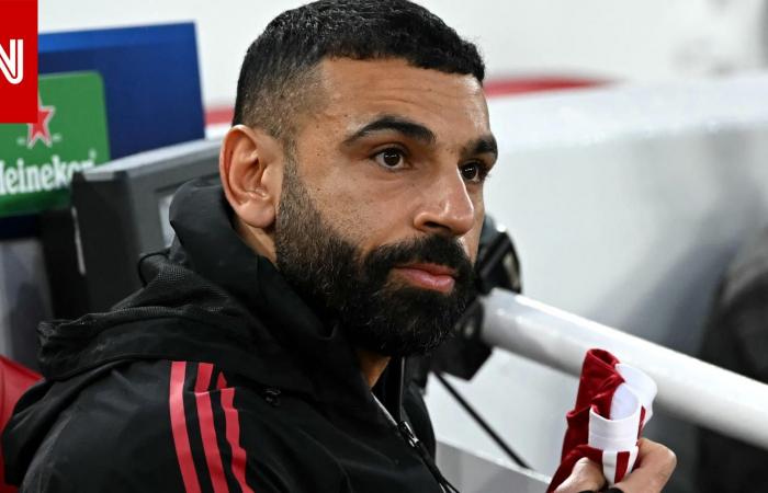 متابعة: تداول لقطة لمحمد صلاح ومواطنه أحمد المحمدي خلال مباراة ليفربول وأستون فيلا