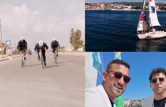 فريق من ذوي الأطراف المبتورة يبحر بقارب من غزة إلى مهرجان كان السينمائي
