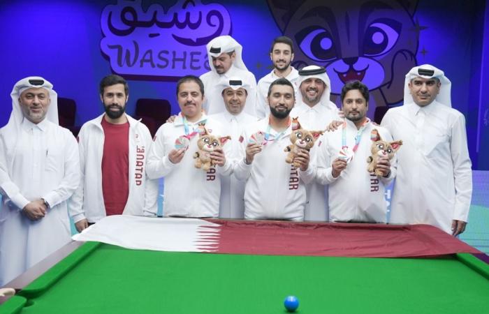  دورة الألعاب الخليجية "الدوحة 2026".. قطر تحرز فضية مسابقة فرق السنوكر
