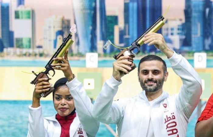 دورة الألعاب الخليجية أدعم الرماية يحسم الصدارة بـ 20 ميدالية