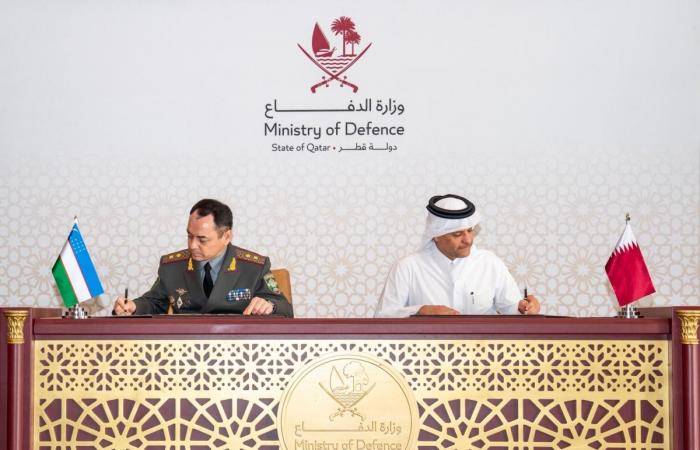 نائب رئيس مجلس الوزراء ووزير الدولة لشؤون الدفاع يلتقي وزير الدفاع الأوزبكي