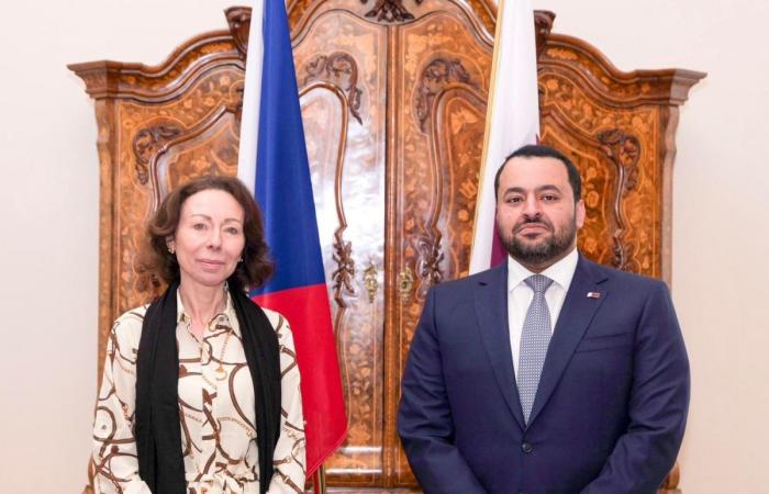 وزير الدولة بوزارة الخارجية يجتمع مع عدد من المسؤولين على هامش منتدى غلوبسيك