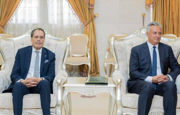 الرئيس
      الموريتاني
      يبحث
      مع
      وفد
      مغربي
      تطوير
      «شراكة
      متكاملة»