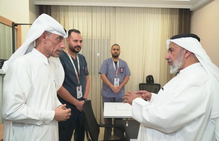  وزير الأوقاف يفتتح الوحدة الطبية ببعثة الحج القطرية في الأراضي المقدسة