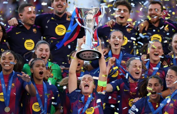  برشلونة يحرز لقب دوري أبطال أوروبا للسيدات للمرة الرابعة