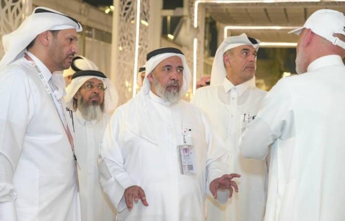 وزير الأوقاف يطلع على جاهزية مخيمات حجاج الدولة في مشعري منى وعرفة