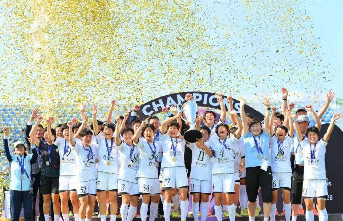 نادي نايغوهيانغ الكوري الشمالي يتوج بلقب دوري أبطال آسيا للسيدات