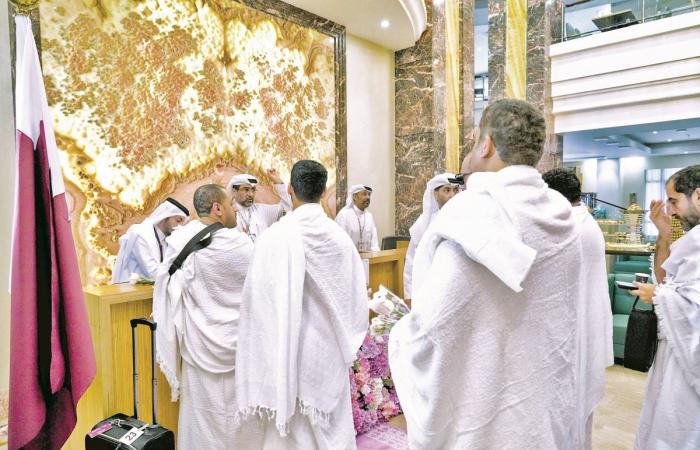 اكتمال وصول حجاج قطر إلى الأراضي المقدسة اليوم