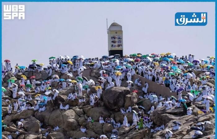 الإحصاء السعودية: 1,707,301 حاج وحاجة إجمالي أعداد الحجاج