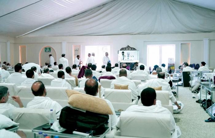 منظومة متكاملة من الخدمات والرعاية ترافق حجاجنا في عرفة