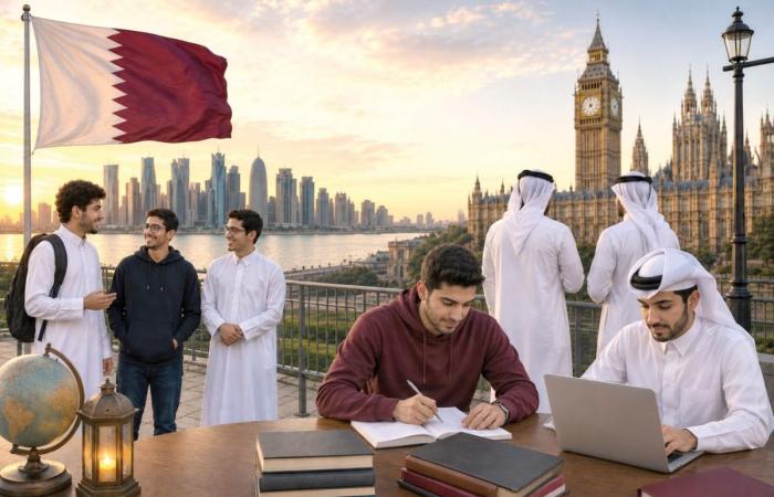 رسائل تهنئة بالعيد من المبتعثين إلى بريطانيا