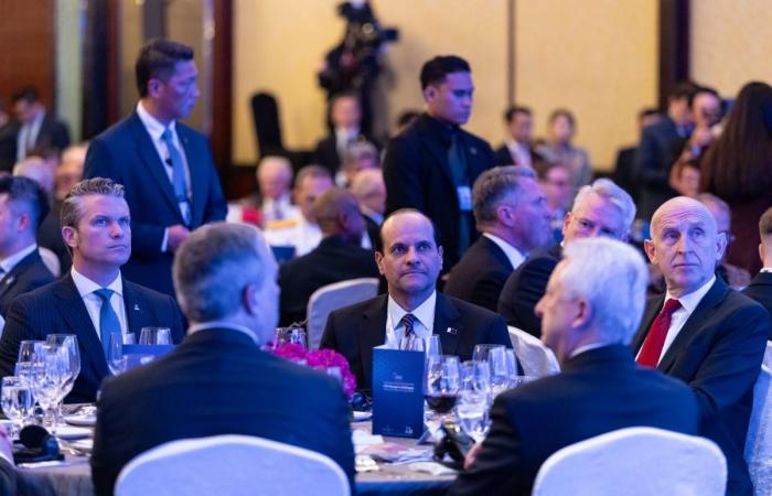  نائب رئيس مجلس الوزراء ووزير الدولة لشؤون الدفاع يحضر حفل الاستقبال الوزاري لافتتاح حوار شانغريلا 2026