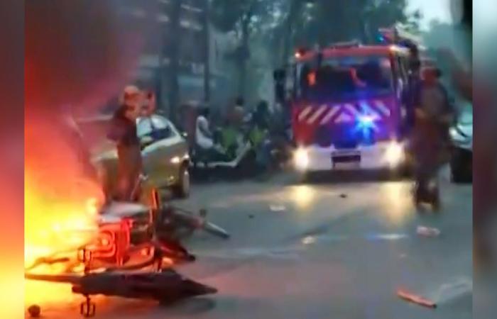 شغب وحرائق بالعاصمة الفرنسية عقب فوز نادي باريس سان جيرمان بلقب أبطال أوروبا