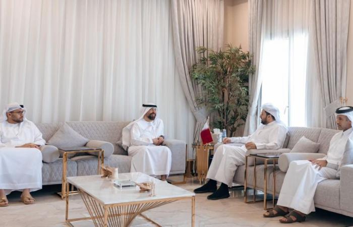 وزير الدولة بوزارة الخارجية يجتمع مع السفير الإماراتي