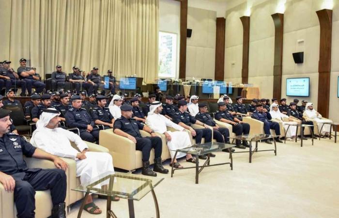 تكريم المشاركين في تأمين دورة الألعاب الخليجية الرابعة بالدوحة