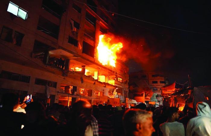 4 شهداء و5 مصابين إثر قصف للاحتلال الإسرائيلي استهدف شمال غرب مدينة غزة