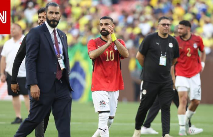متابعة: لقطات خطفت الأنظار.. عناق حار وحديث خاص بين محمد صلاح ولاعبي منتخب البرازيل