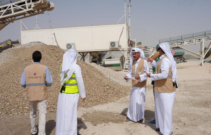 وزارة البيئة والتغير المناخي تنفذ جولات تفتيشية على مواقع استخراج الموارد الطبيعية