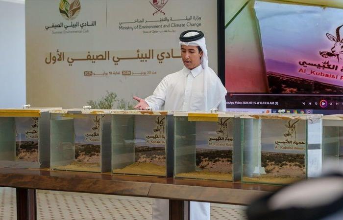 ضمن مبادراتها للنشء... وزارة البيئة والتغير المناخي تطلق "النادي البيئي الصيفي" في 21 يونيو الجاري
