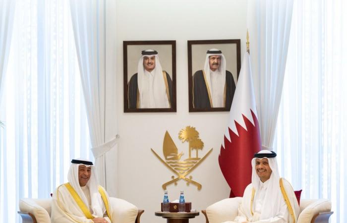  رئيس مجلس الوزراء وزير الخارجية يستقبل الأمين العام لمجلس التعاون الخليجي