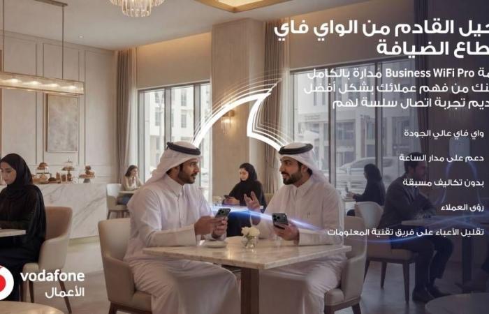 «فودافون» تطلق خدمة Business WiFi Pro