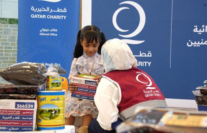 قطر الخيرية تقدّم مساعدات إغاثية للاجئين اليمنيين بجيبوتي