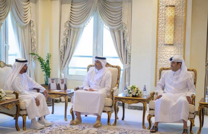 وزير الدولة للشؤون الداخلية يلتقي وكيل وزارة الداخلية الإماراتية