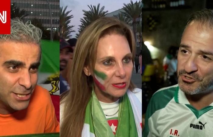 متابعة: ردود فعل الجماهير الإيرانية على أول مباراة لمنتخبهم في كأس العالم
