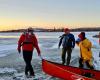 La Ronge Canadian Rangers, RCMP combine forces to pull woman, dog from icy lake
