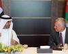 ملك الأردن في الإمارات.. ويبحث مع محمد بن زايد هجمات إيران على دول المنطقة