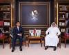 محافظ مصرف قطر المركزي يجتمع مع سفير جمهورية الصين الشعبية لدى الدولة