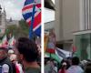 متابعة: تزامن بين مسيرتي "توحيد المملكة" و"يوم النكبة المؤيدة للفلسطينيين" في لندن