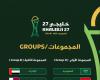 مجموعة
      الـ19
      لقباً
      تشعل
      قرعة
      «خليجي
      27»