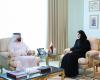 وزير الدولة للتعاون الدولي تجتمع مع السفير الإماراتي