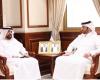  وزير البلدية يجتمع مع السفير الإماراتي