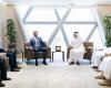 وكيل وزارة الرياضة والشباب يجتمع مع رئيس الوكالة العالمية لمكافحة المنشطات