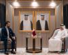 وزير الدولة للشؤون الخارجية يجتمع مع السفير الإسباني