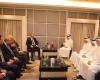 المريخي يجتمع مع المكلف بتسيير أعمال وزارة الخارجية بليبيا