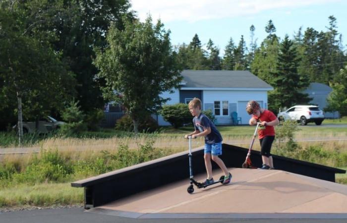 Not much for kids to do in Grand Manan, N.B., so they built their own all-wheel park