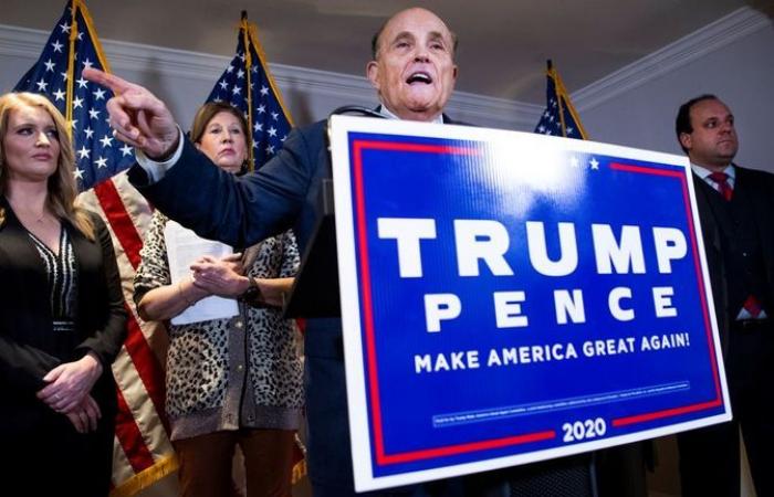 Trump's former lawyer Giuliani probed over 'attempts to interfere' in 2020 election result